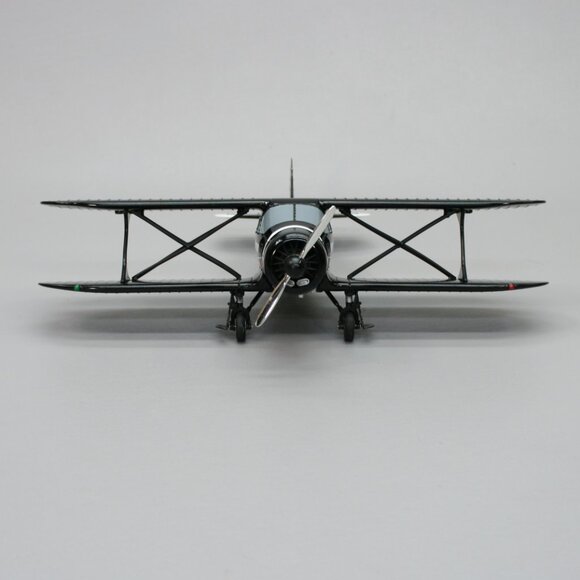 Ertl Beechcraft Staggerwing Buhl AVFuel Airplane Biplane Diecast Metal Coin Bank - Picture 4 of 12